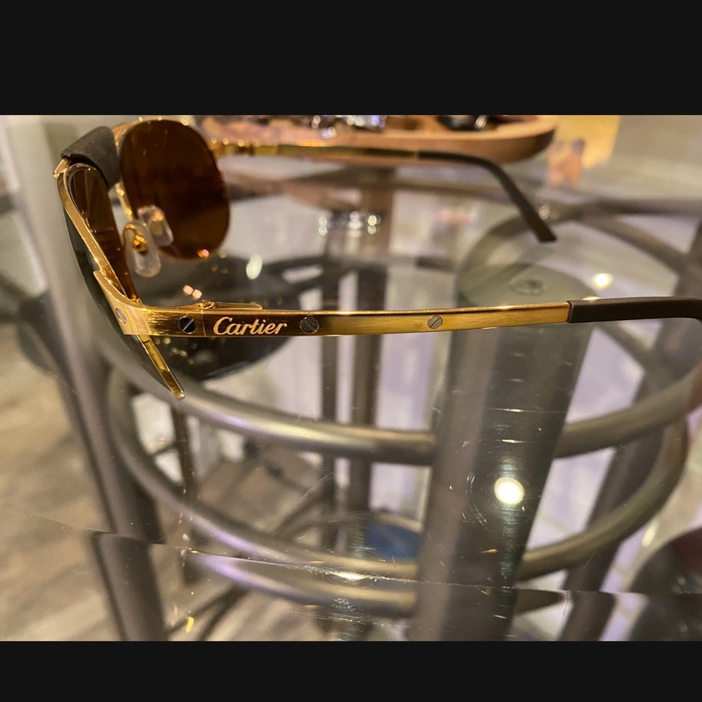 Mint condition Cartier sun glasses